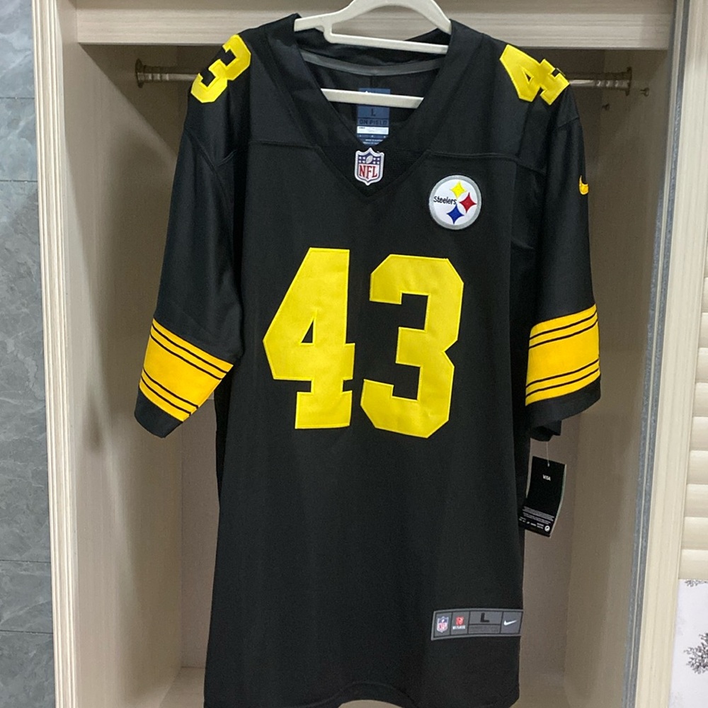Nike Pittsburgh Steelers Troy Polamalu #43 Jersey
